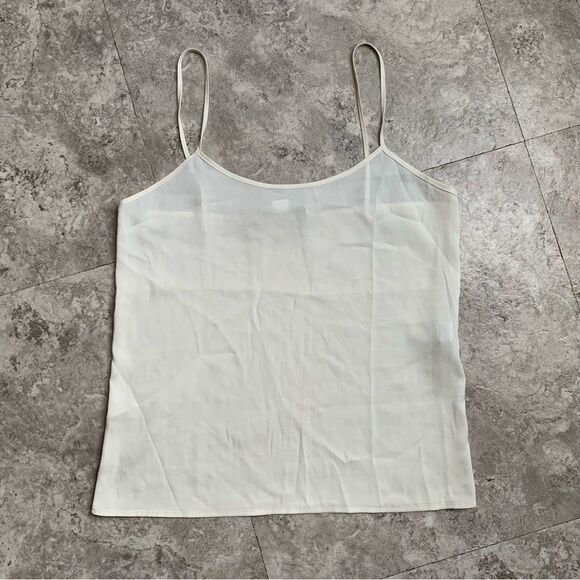 Diane Von Furstenberg Tops - Diane Von Furstenberg Cream Camisole Top Size 2
